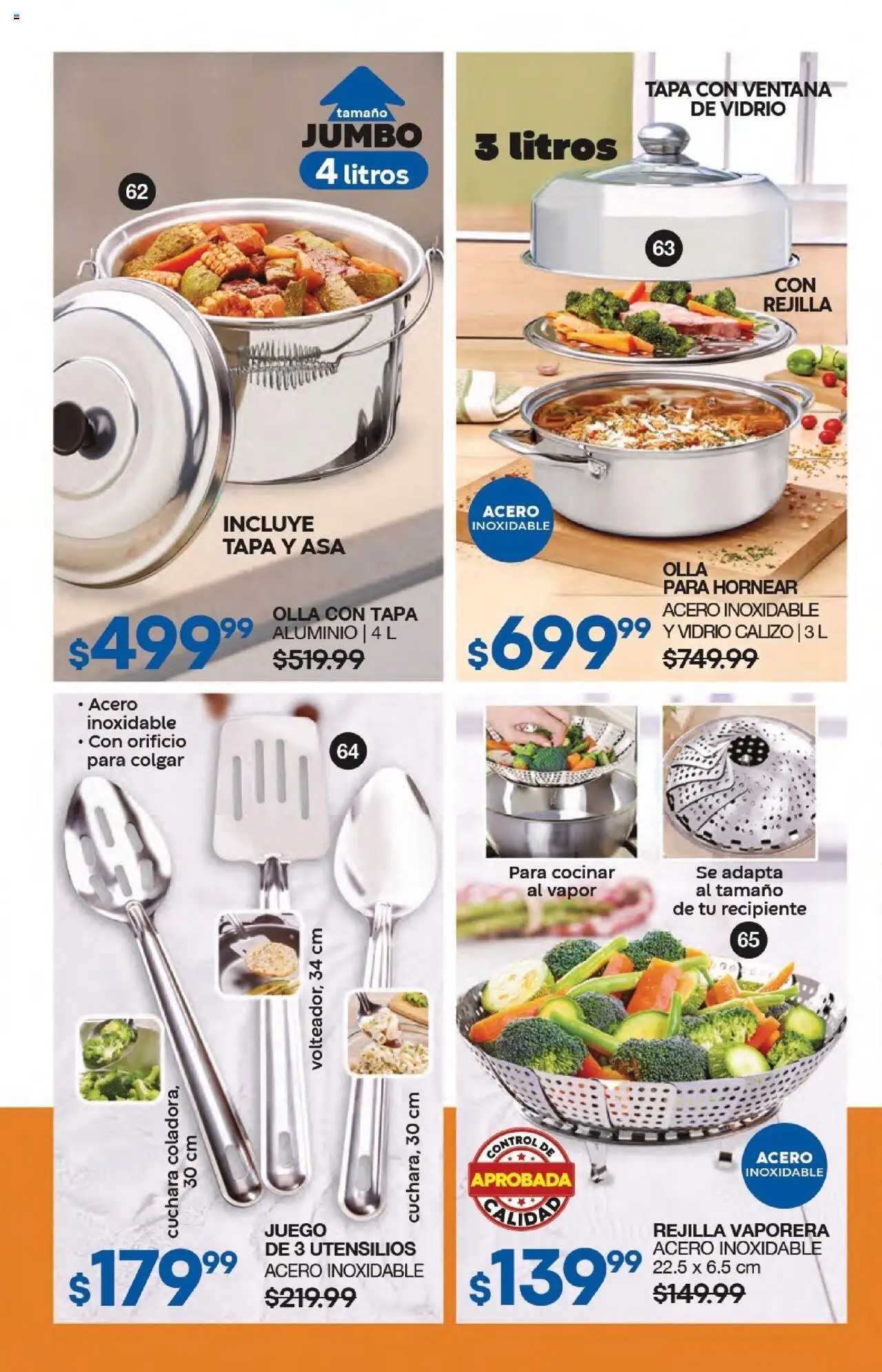 Nuevas ofertas de Fuller válidas en toda la República Mexicana desde el 17.09.2025. ¡Encuentra las mejores ofertas en Fuller - Campaña 12 2025! | Página: 38 | Productos: Juego, Vaporera, Cuchara, Olla