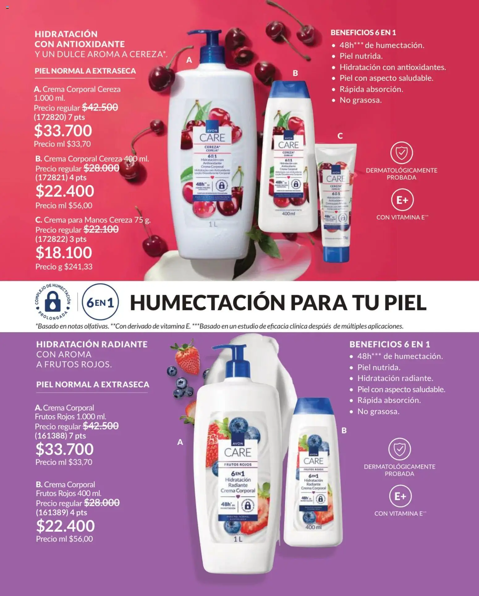 Avon revista - valida desde el 02.01.2026 | Página: 128 | Productos: Crema, Desodorante