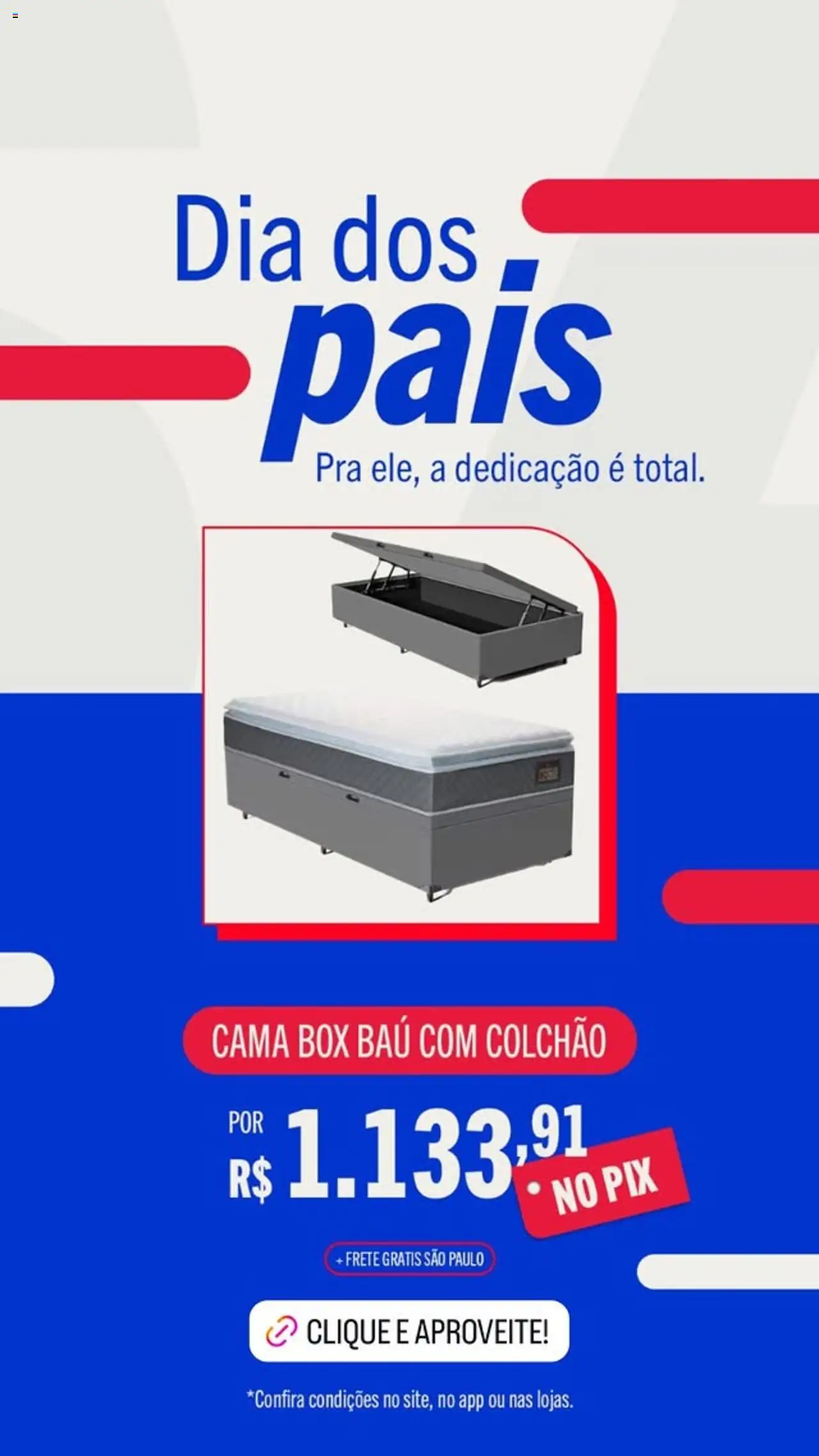 Casas Bahia Folheto - válido de 01.08.2025 | Página: 2 | Produtos: Cama, Colchão