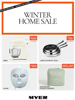 Preview of Myer - Winter Home Sale - valid from 07.04.2026