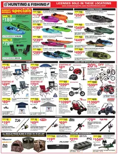 Preview of Dunham's Sports weekly ads valid from 11.04.2026 | Page: 10 | Products: Chair, Weight, Rifle, Rod