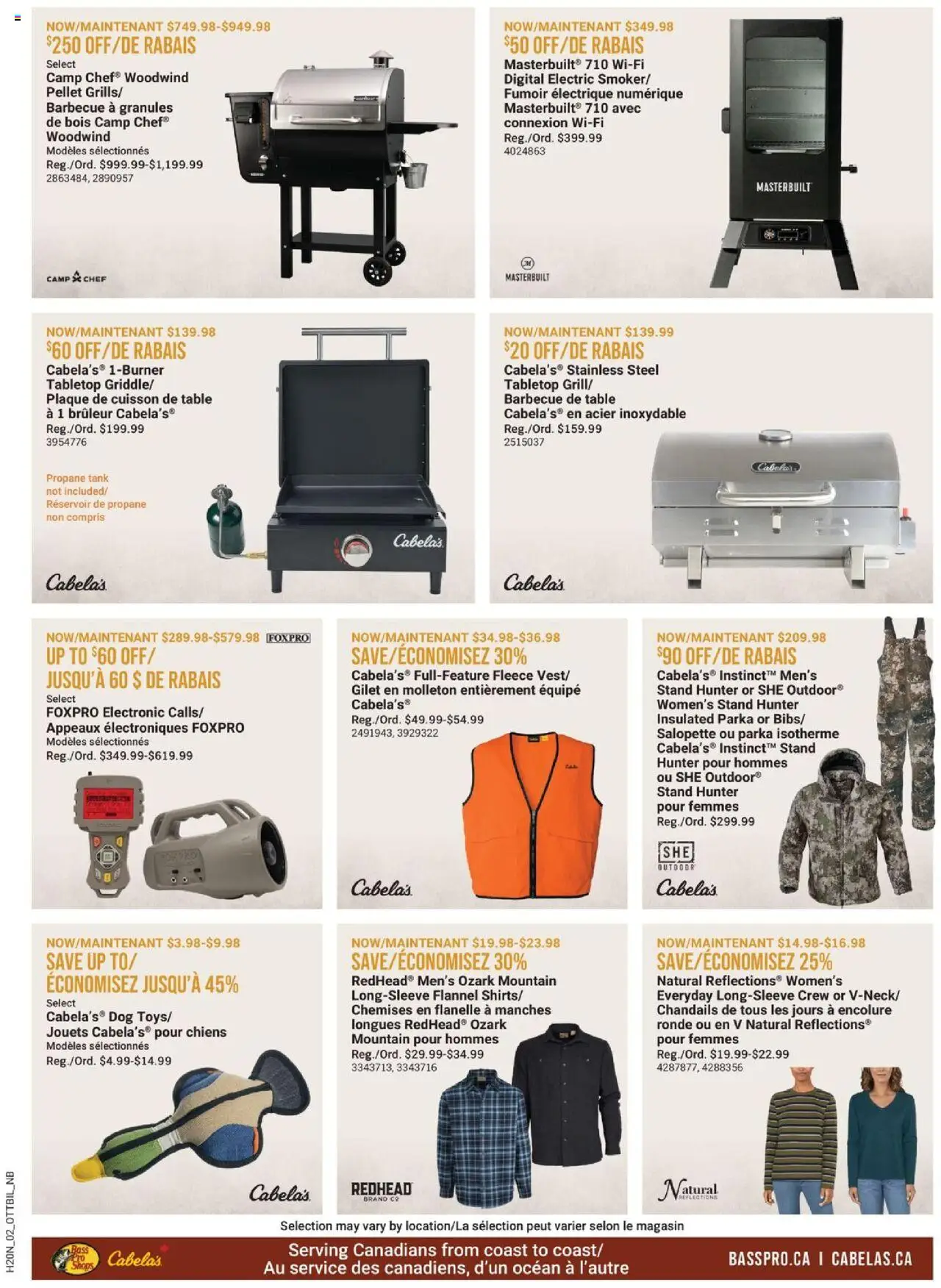 Cabelas flyer valid from 07.10.2025 | Page: 2 | Products: Table