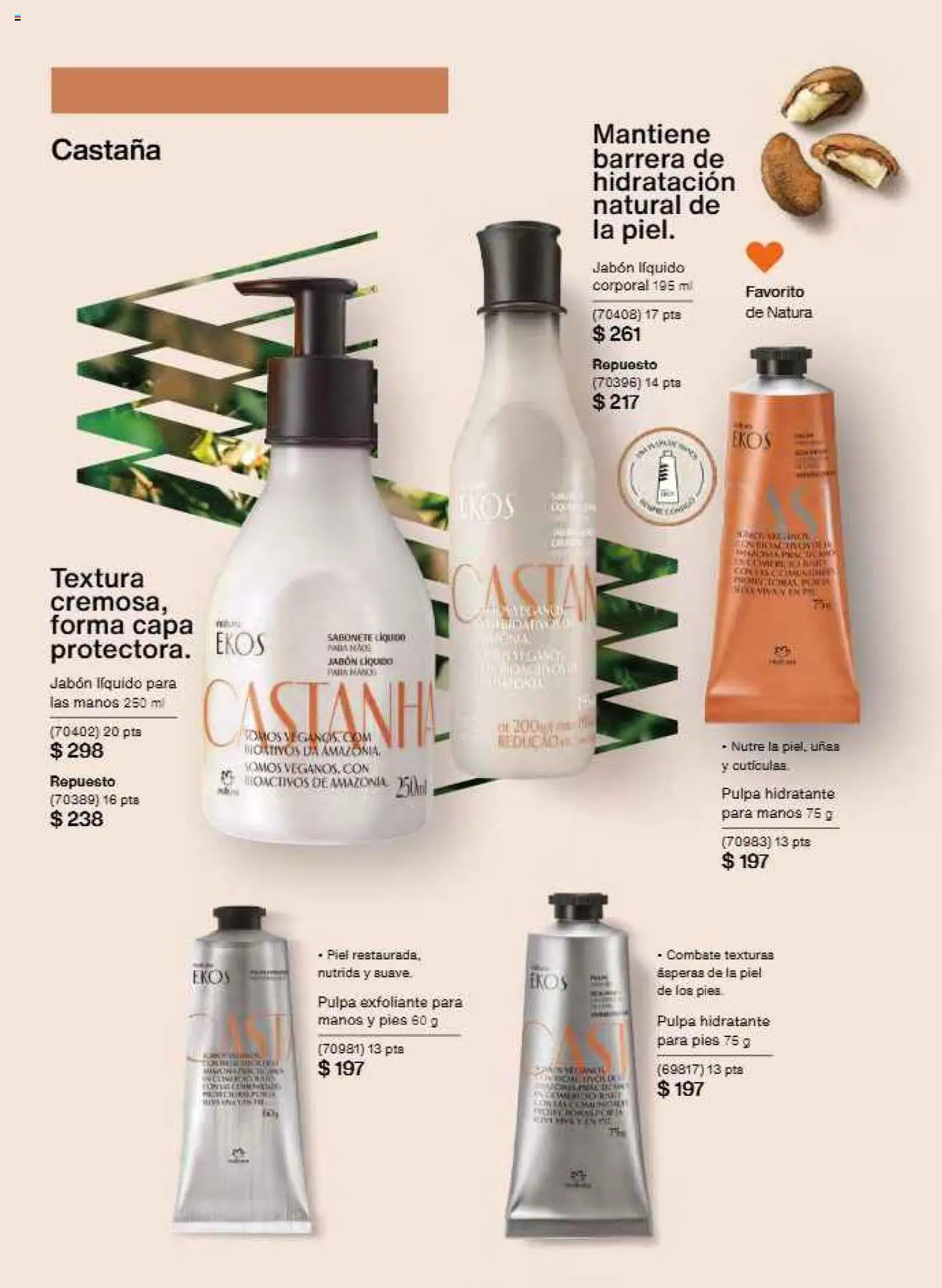 Nuevas ofertas de Natura válidas en toda la República Mexicana desde el 12.10.2025. ¡Encuentra las mejores ofertas en Natura - Campaña 16 2025! | Página: 121 | Productos: Jabón líquido, Jabón