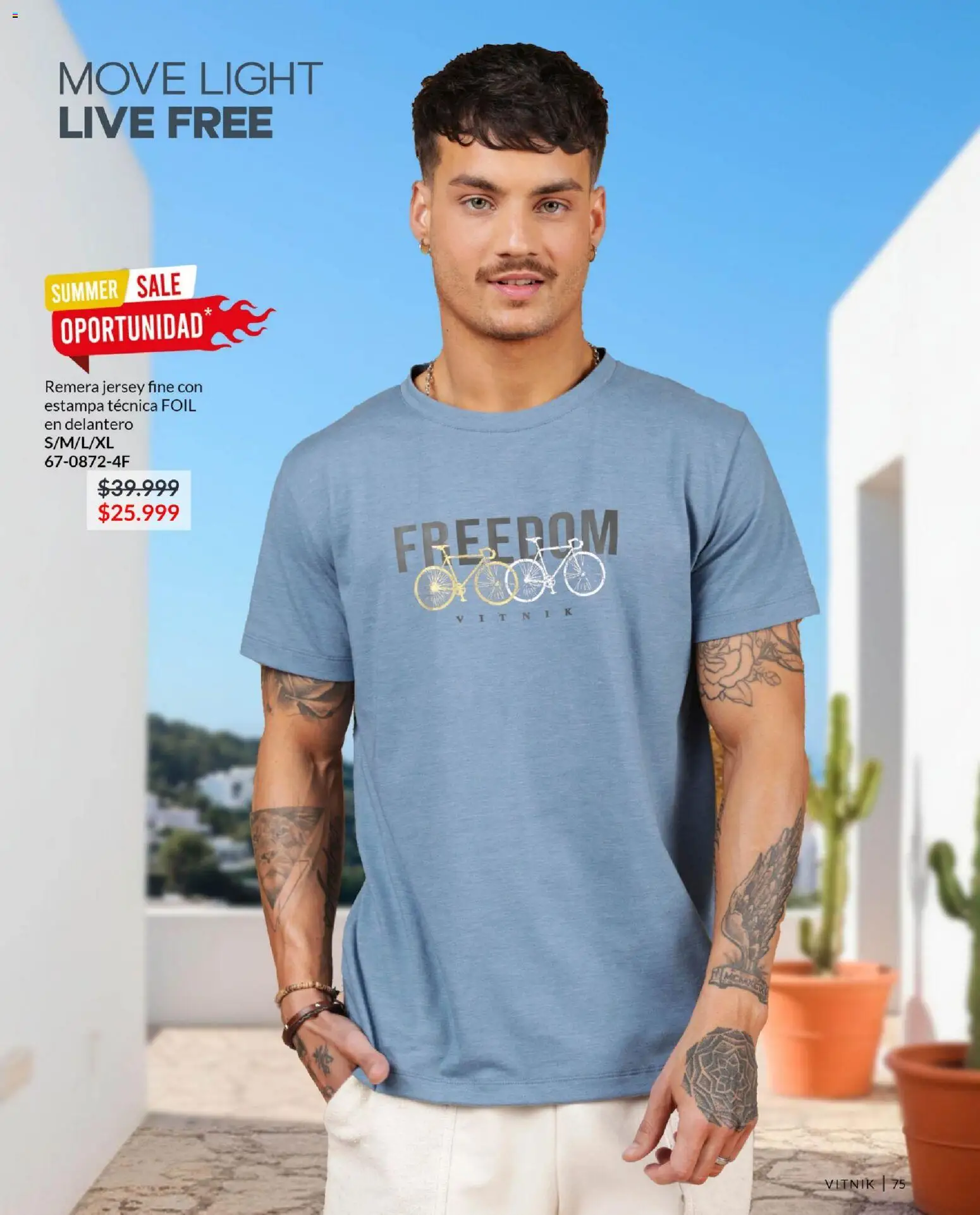 Vitnik - Folleto │ válido desde el 03.12.2025 | Página: 75 | Productos: Remera