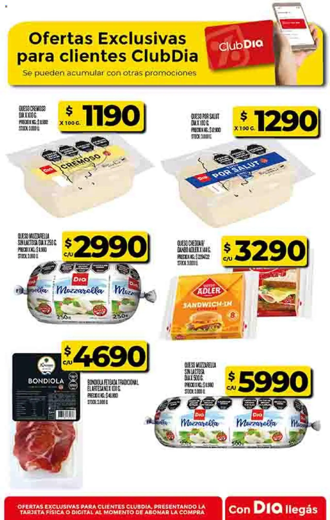 Supermercado DIA Ofertas │ válido desde el 15.10.2025 | Página: 45 | Productos: Queso
