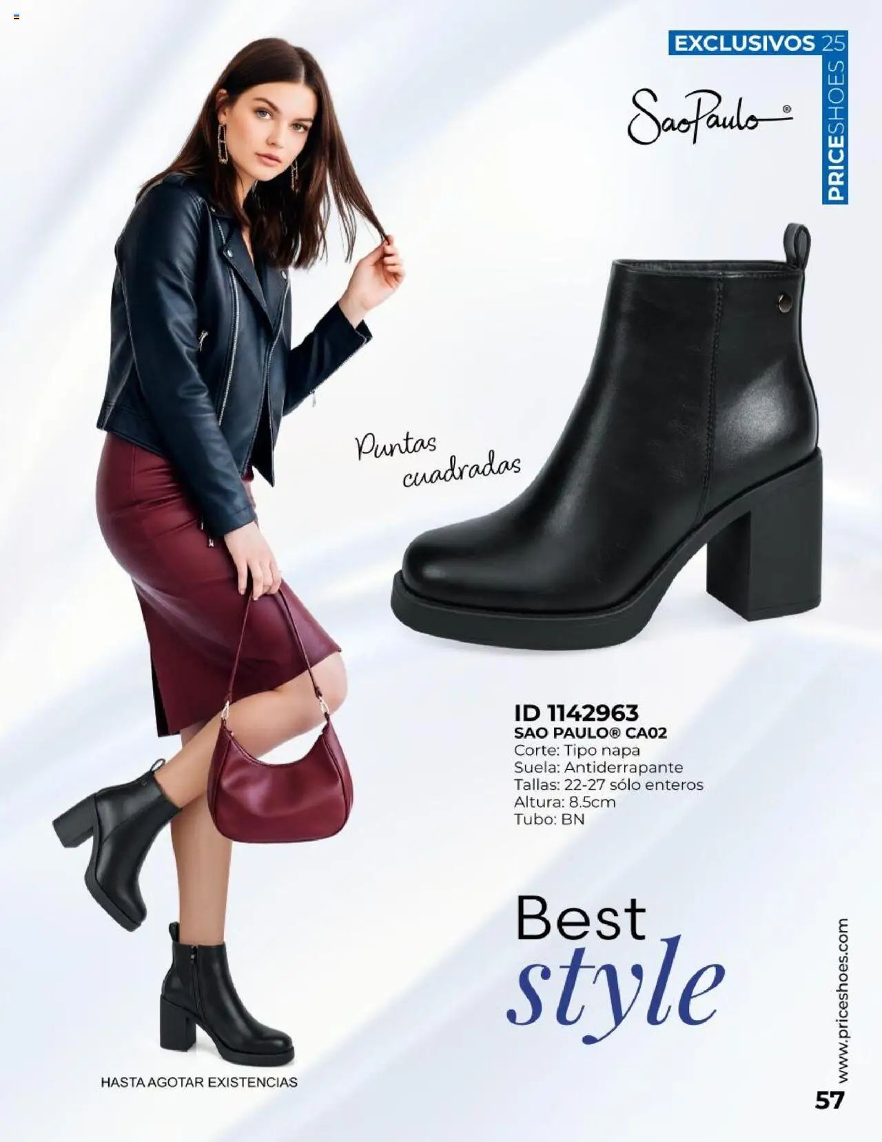 Nuevas ofertas de Price Shoes válidas en toda la República Mexicana desde el 19.10.2025. ¡Encuentra las mejores ofertas en Price Shoes catálogo Exclusivos 2025! | Página: 57