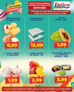 Tatico Folheto - válido de 28.07.2025 | Página: 7 | Produtos: Alho, Pó, Refresco, Bandeja