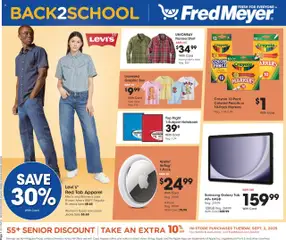 Preview of Fred Meyer weekly ads valid from 27.08.2025