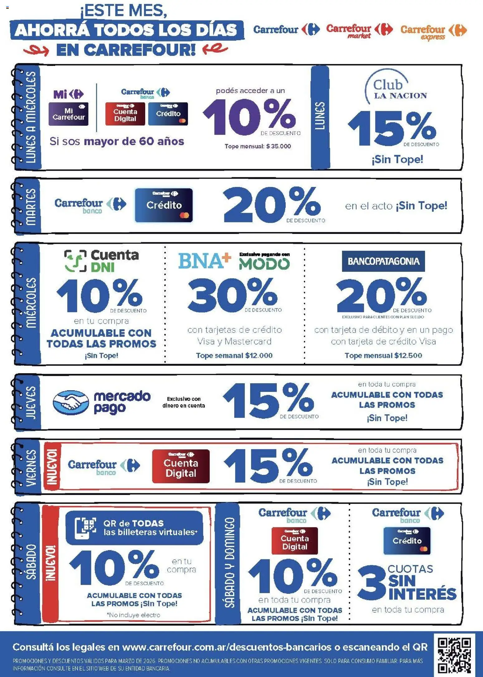 Carrefour ofertas │ válido desde el 25.03.2026 | Página: 34 | Productos: Banco