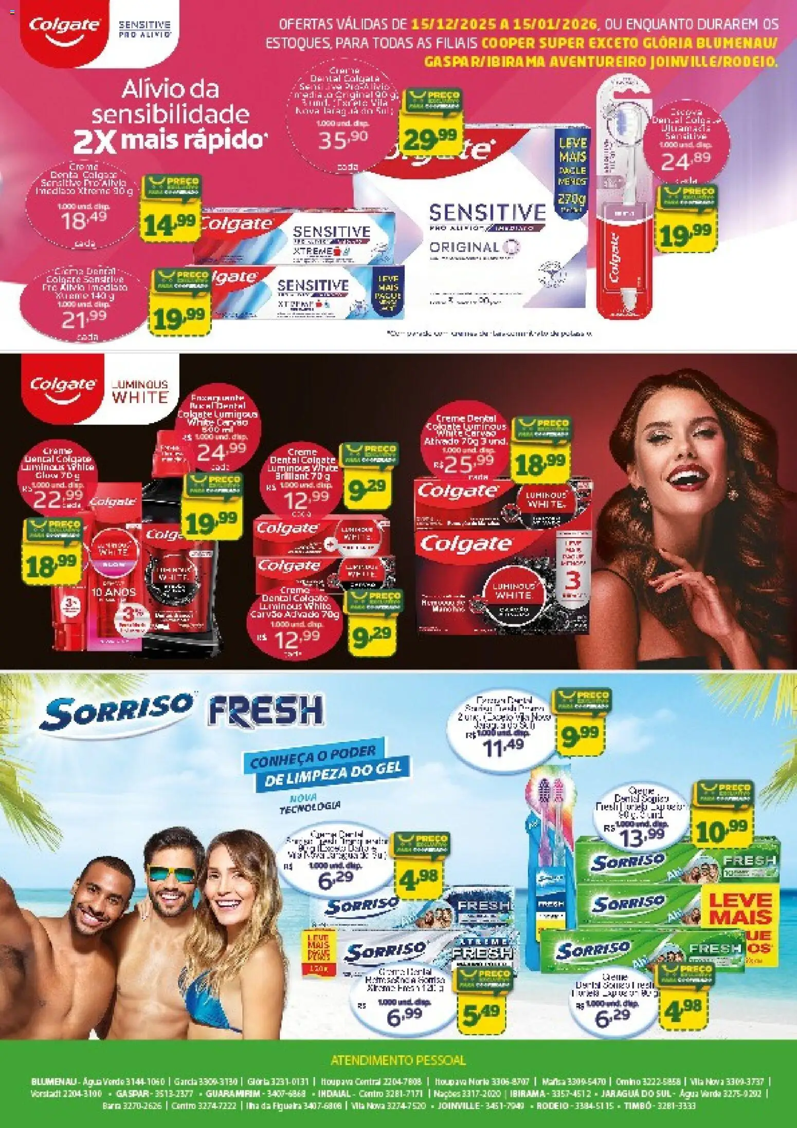 Cooper Folheto - válido de 15.12.2025 | Página: 2 | Produtos: Creme, Creme dental
