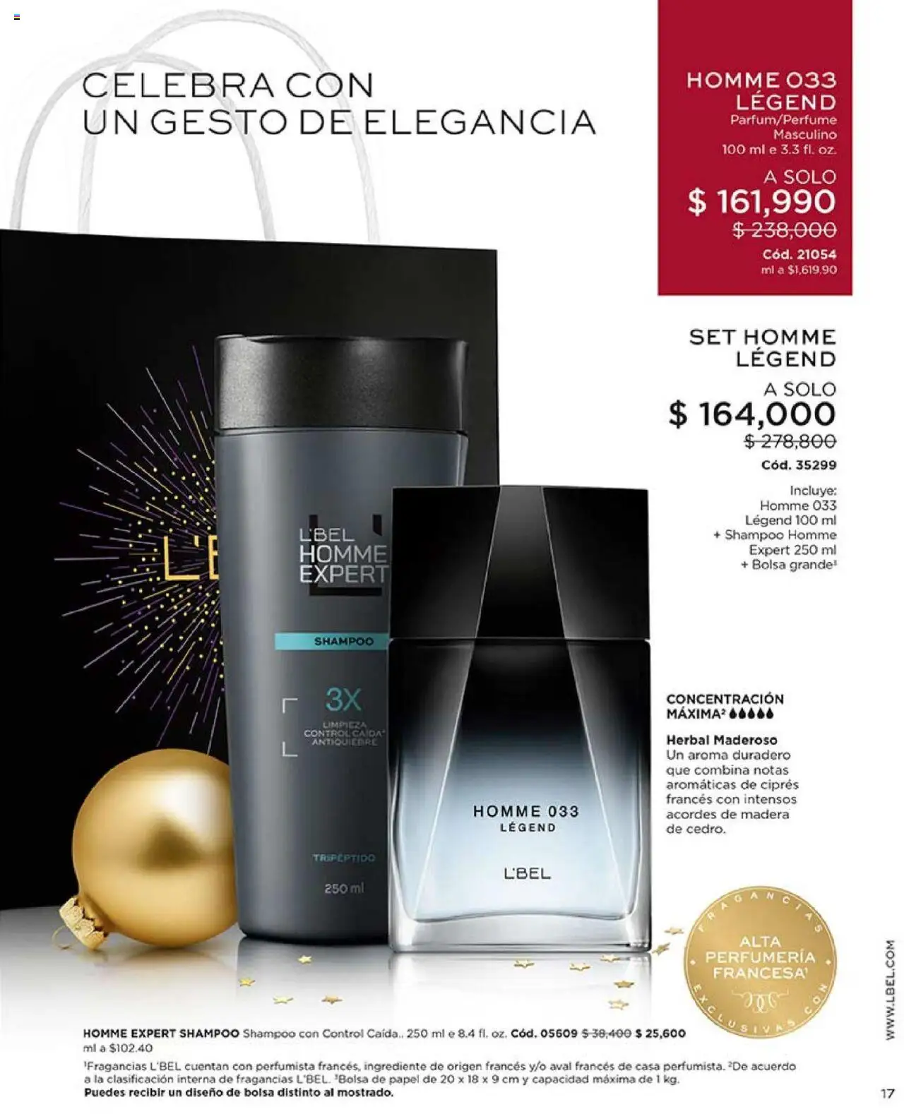 L'Bel revista - valida desde el 14.10.2025 | Página: 17 | Productos: Bolsa, Shampoo
