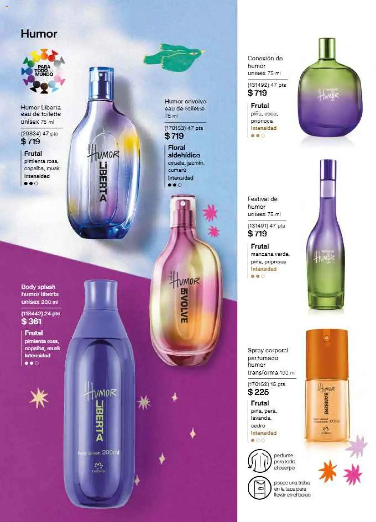 Nuevas ofertas de Natura válidas en toda la República Mexicana desde el 17.09.2025. ¡Encuentra las mejores ofertas en Natura - Campaña 15 2025! | Página: 20 | Productos: Bolso, Body, Perfume, Eau de toilette