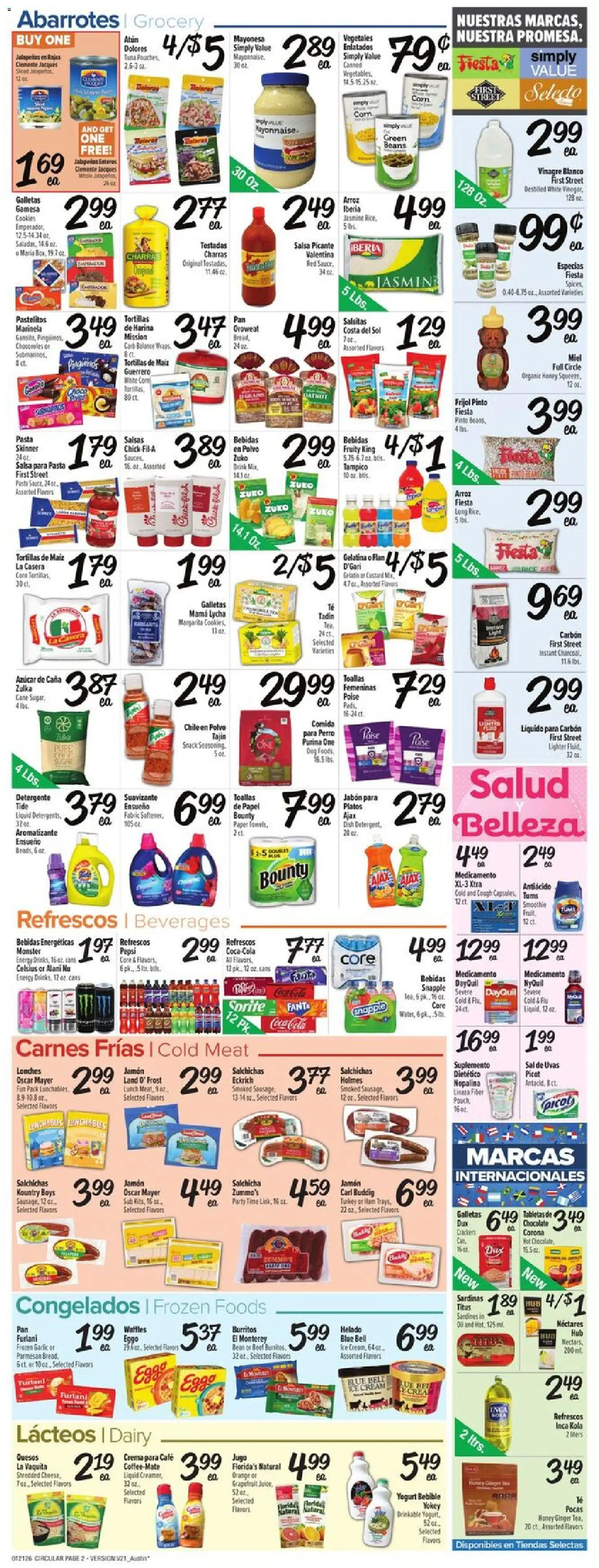 Fiesta Mart Weekly Ad - valid from 21.01.2026 | Page: 2 | Products: Box, Chocolate, Cream, Cookies