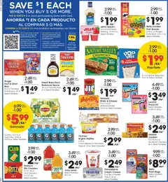 Smith's Weekly Ad - valid from 20.08.2025 | Page: 4 | Products: Butter, Tea, Cookies, Salad
