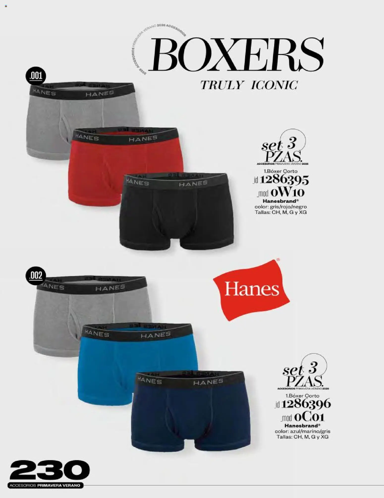 Nuevas ofertas de Price Shoes válidas en toda la República Mexicana desde el 18.04.2026. ¡Encuentra las mejores ofertas en Price Shoes catálogo Accesorios! | Página: 230 | Productos: Boxers