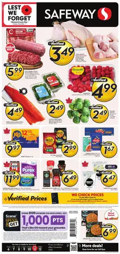 Preview of Safeway weekly flyer / circulaire from shop Safeway valid from 06.11.2025