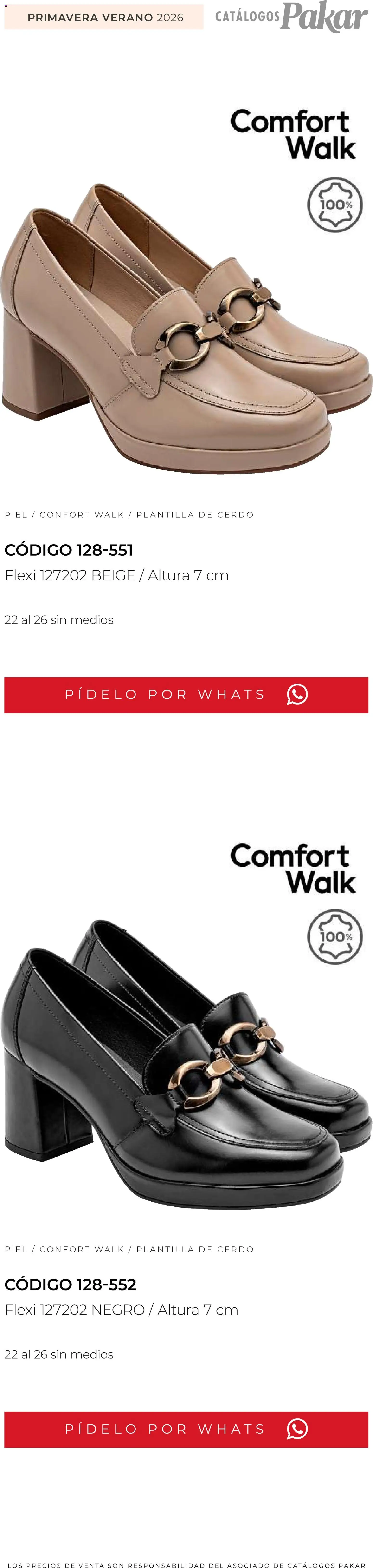 Nuevas ofertas de SC Pakar válidas en toda la República Mexicana desde el 04.03.2026. ¡Encuentra las mejores ofertas en SC Pakar catálogo Flexi PV26! | Página: 59 | Productos: Cerdo