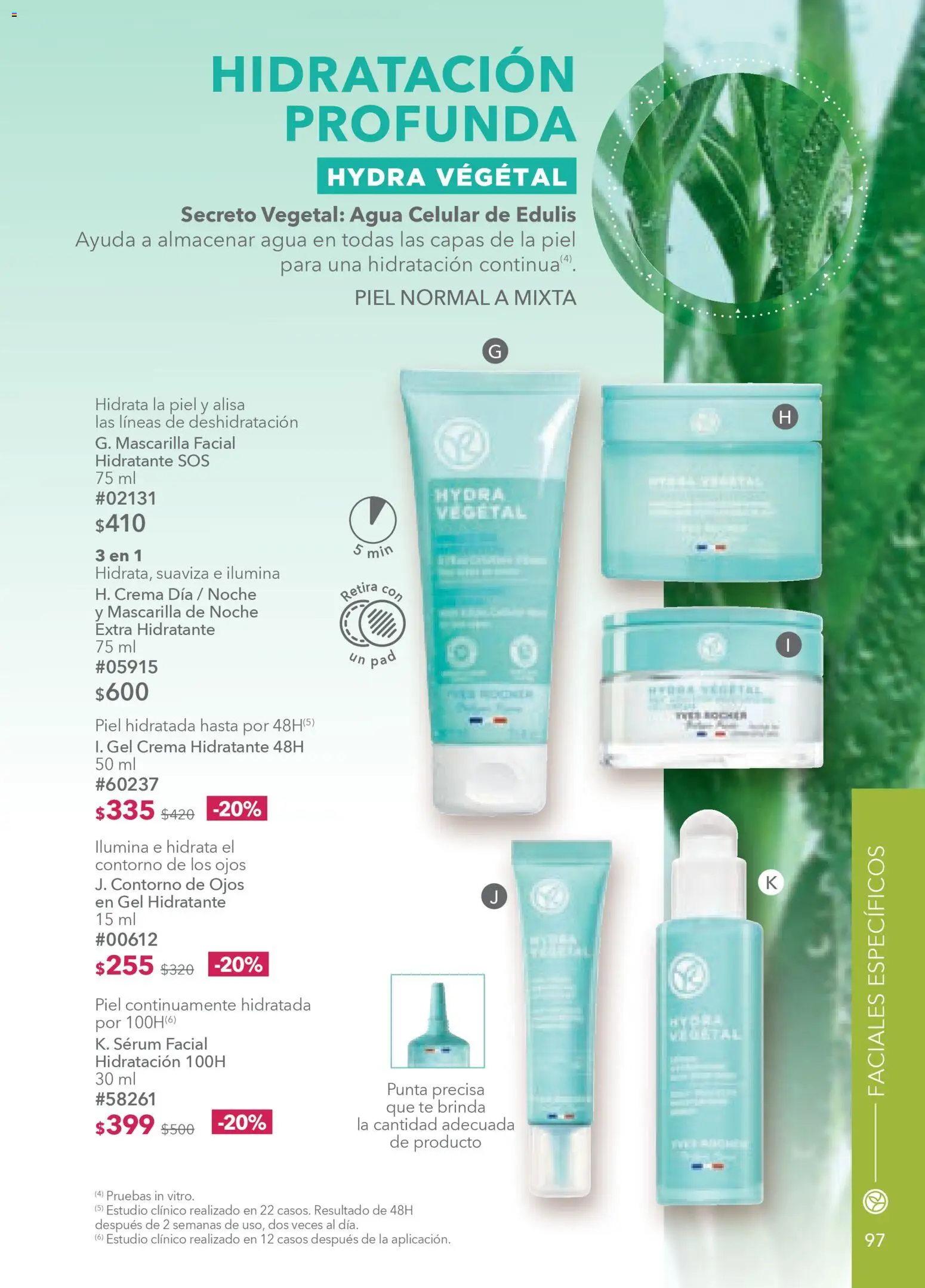 Nuevas ofertas de Yves Rocher válidas en toda la República Mexicana desde el 19.11.2025. ¡Encuentra las mejores ofertas en Yves Rocher campaña 16 2025! | Página: 99 | Productos: Crema, Contorno, Agua, Té