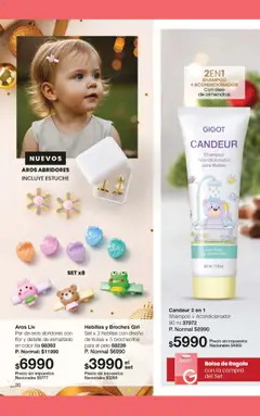 Vista previa Gigot catálogo válido desde el 01.11.2025 | Página: 26 | Productos: Almendras, Shampoo, Acondicionador, Estuche