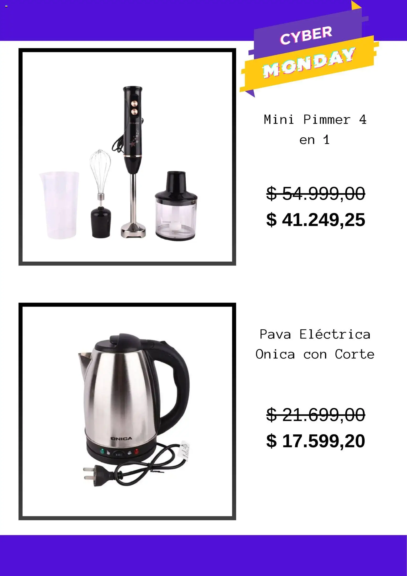 Ferniplast - Cyber Monday │ válido desde el 03.11.2025 | Página: 3 | Productos: Pava, Pava eléctrica