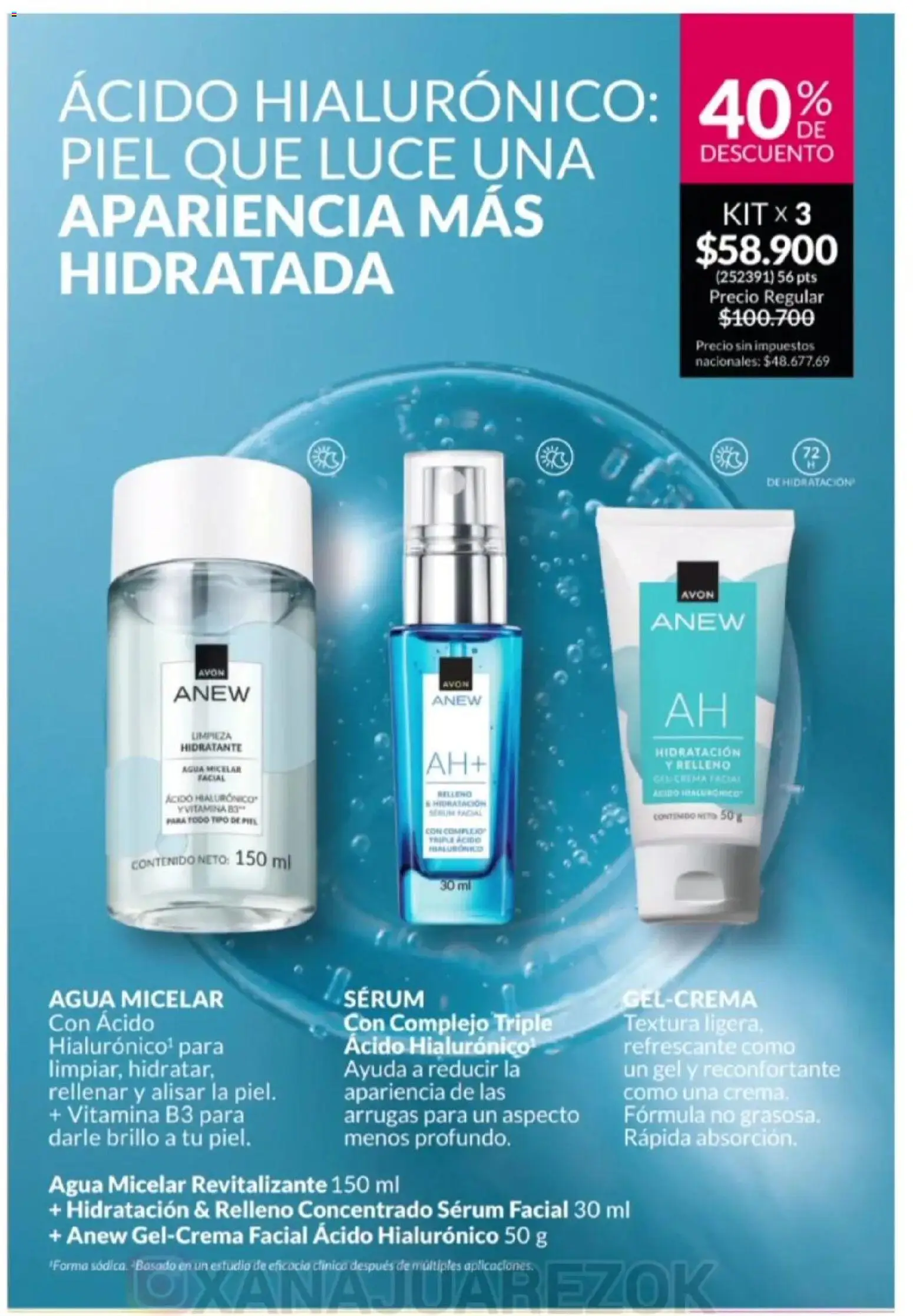 Avon - Campaña 3/2026 │ válido desde el 01.03.2026 | Página: 10 | Productos: Serum, Brillo, Agua, Crema