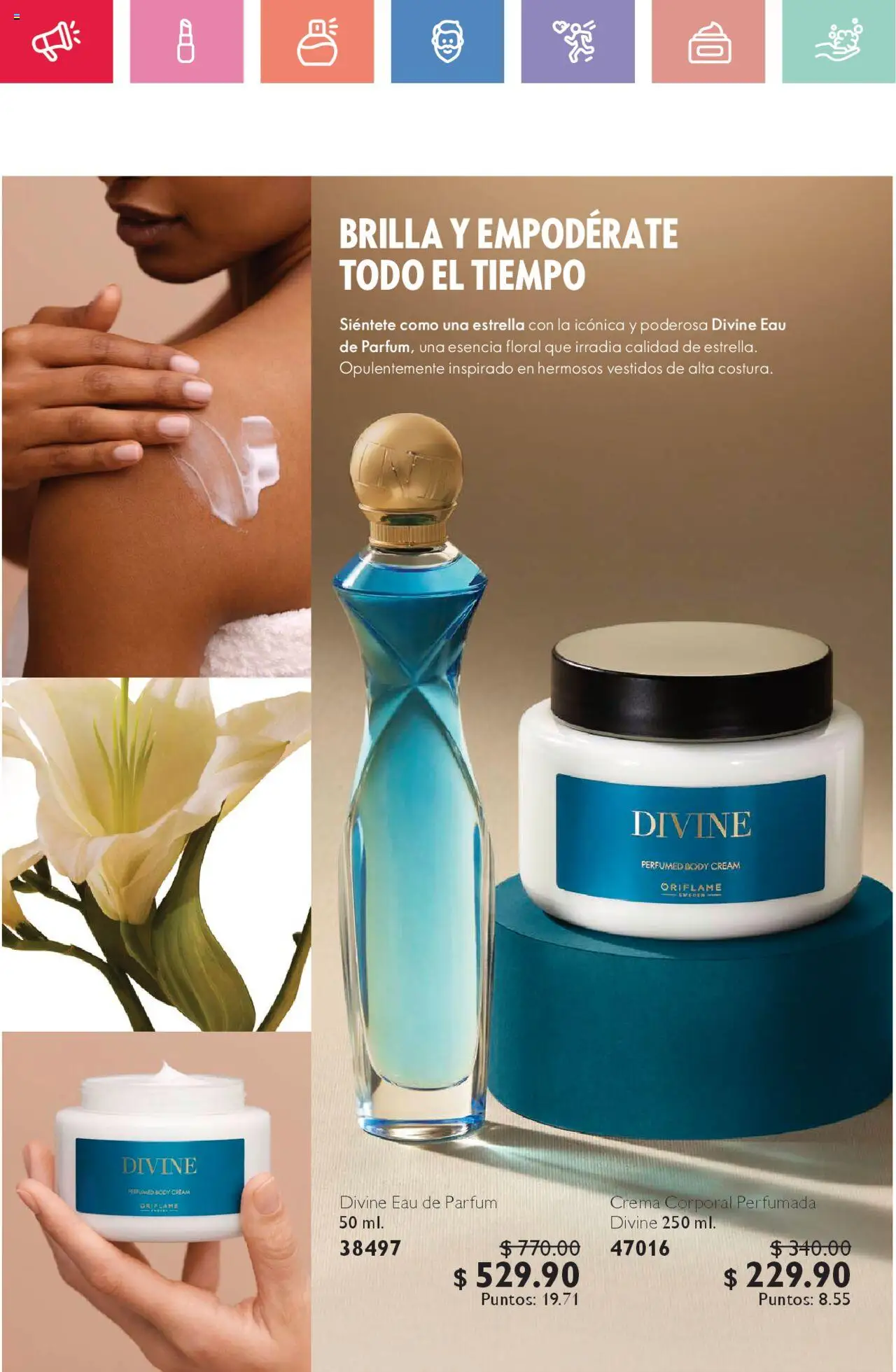 Nuevas ofertas de Oriflame válidas en toda la República Mexicana desde el 02.08.2025. ¡Encuentra las mejores ofertas en Oriflame - Campaña 11 2025! | Página: 84 | Productos: Crema, Body, Crema corporal