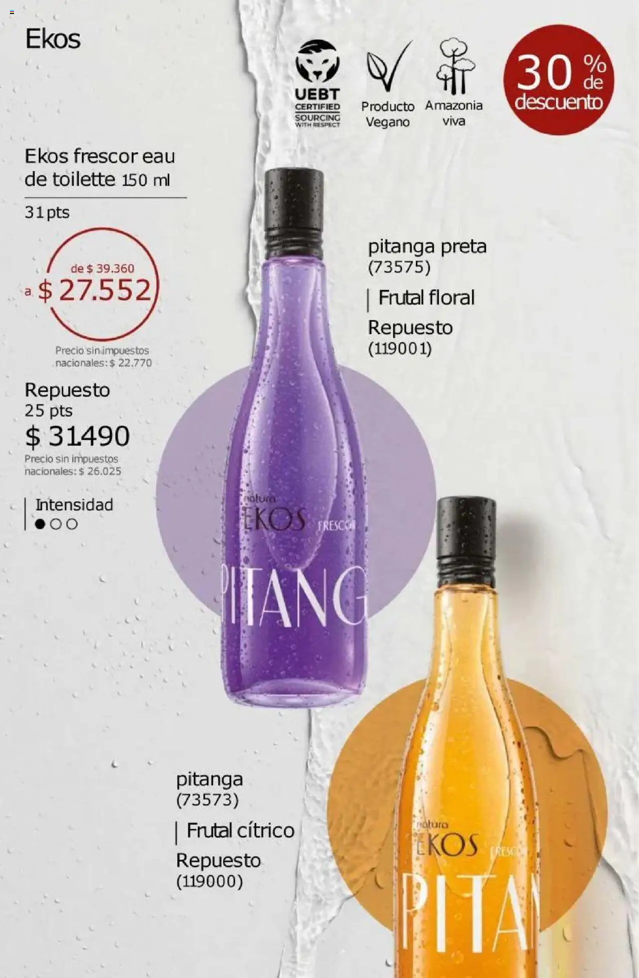 Catálogo Natura Ciclo 11 │ válido desde el 11.08.2025 | Página: 80 | Productos: Eau de toilette