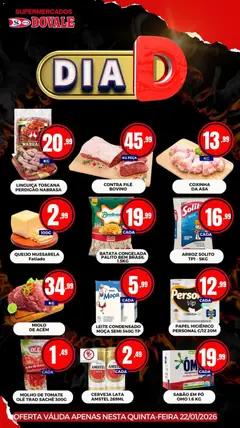 Dovale - Ofertas do Dia - Pré-Visualização do folheto da loja Dovale, válido de 22.01.2026