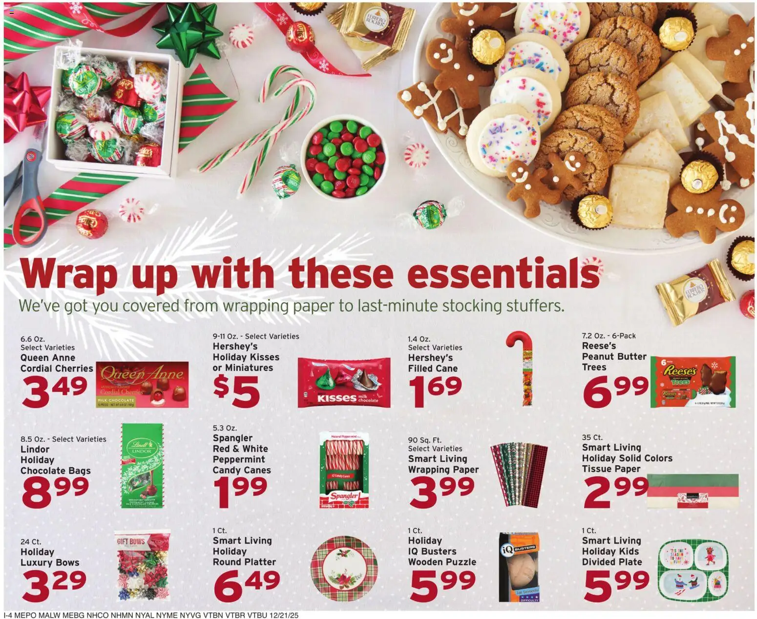 Hannaford Weekly Ad - valid from 21.12.2025 | Page: 12 | Products: Cherries, Milk, Butter, Chocolate