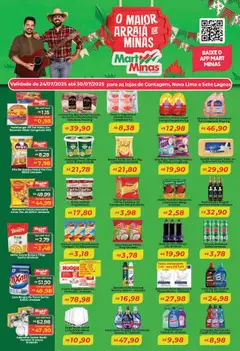 Mart Minas - Ofertas da semana - Pré-Visualização do folheto da loja Mart Minas, válido de 24.07.2025