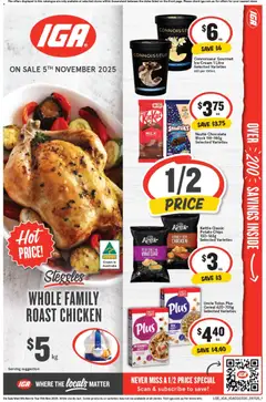 Preview of IGA Catalogue QLD - valid from 05.11.2025