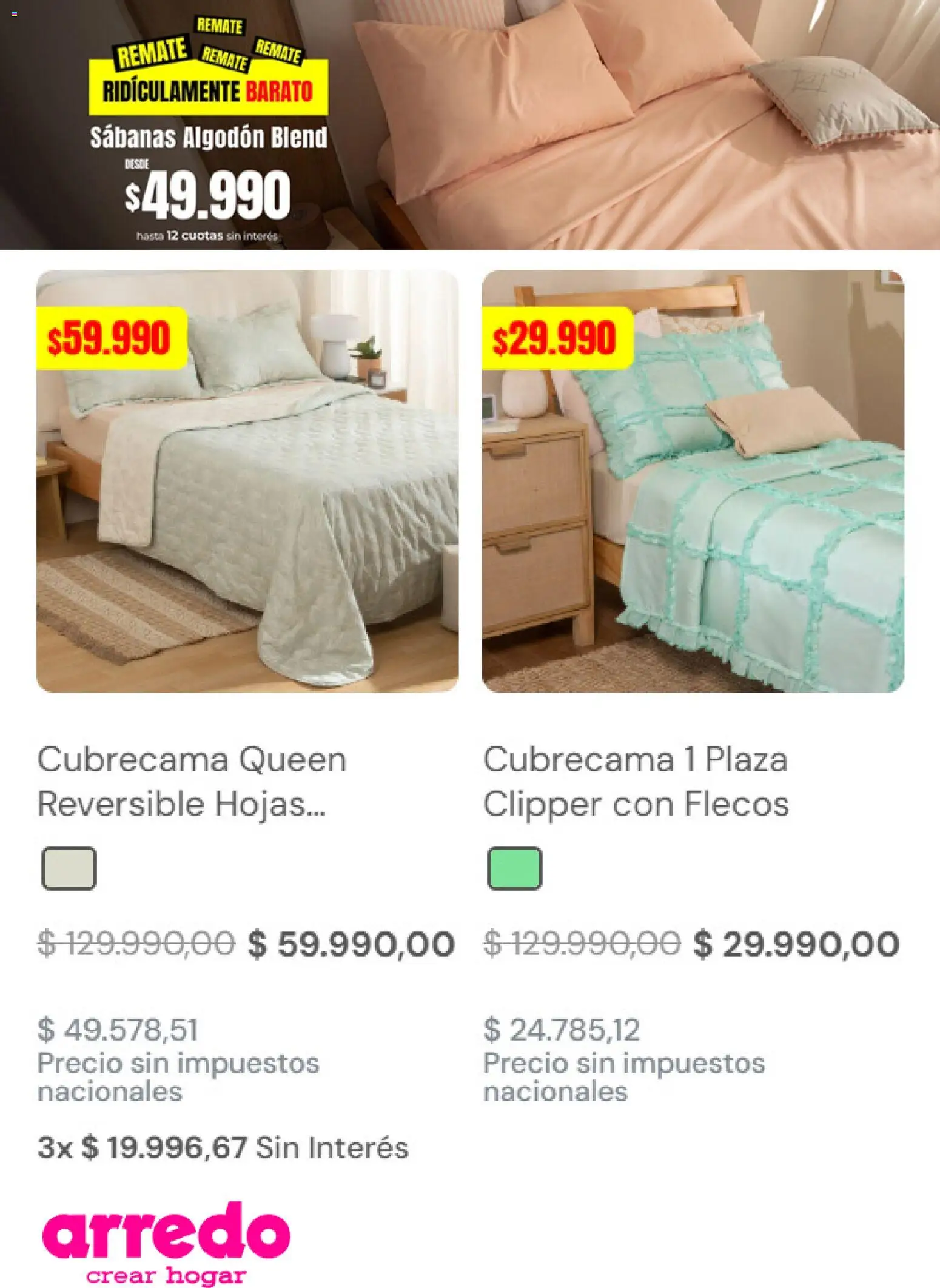 Arredo catálogo │ válido desde el 11.12.2025 | Página: 2 | Productos: Algodón, Sabanas