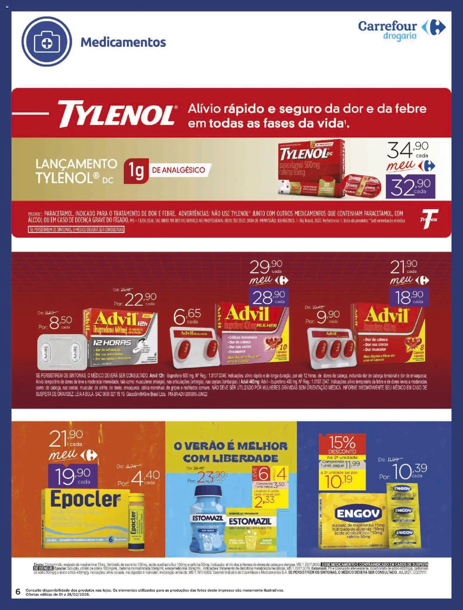 Carrefour Folheto - válido de 01.02.2026 | Página: 6 | Produtos: Pó, Abacaxi, Sal