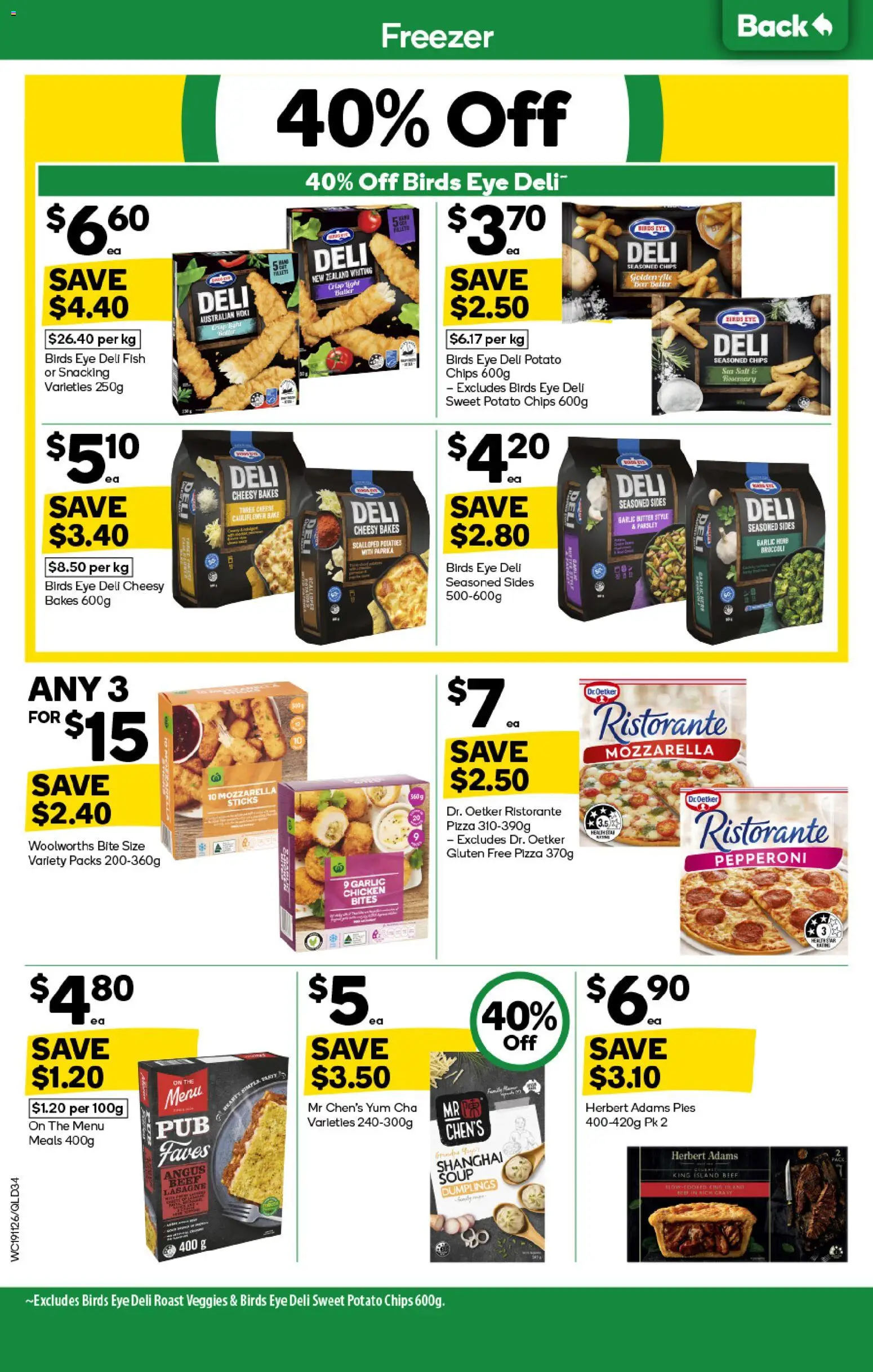 Woolworths catalogue - valid from 19.11.2025 | Page: 34 | Products: Herb, Pizza, Chicken, Garlic
