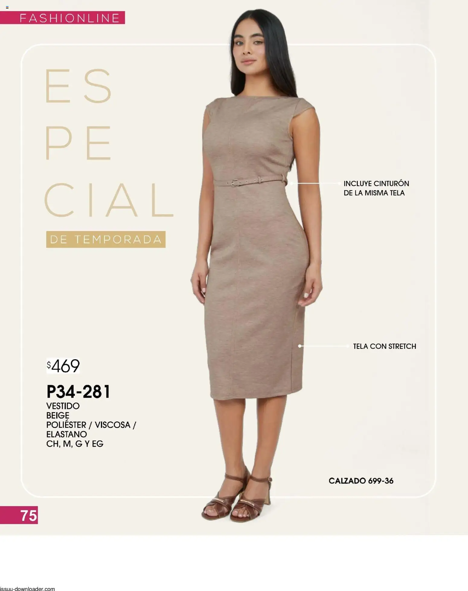Nuevas ofertas de Cklass válidas en toda la República Mexicana desde el 06.02.2026. ¡Encuentra las mejores ofertas en Cklass catálogo Especial Fashionline! | Página: 76