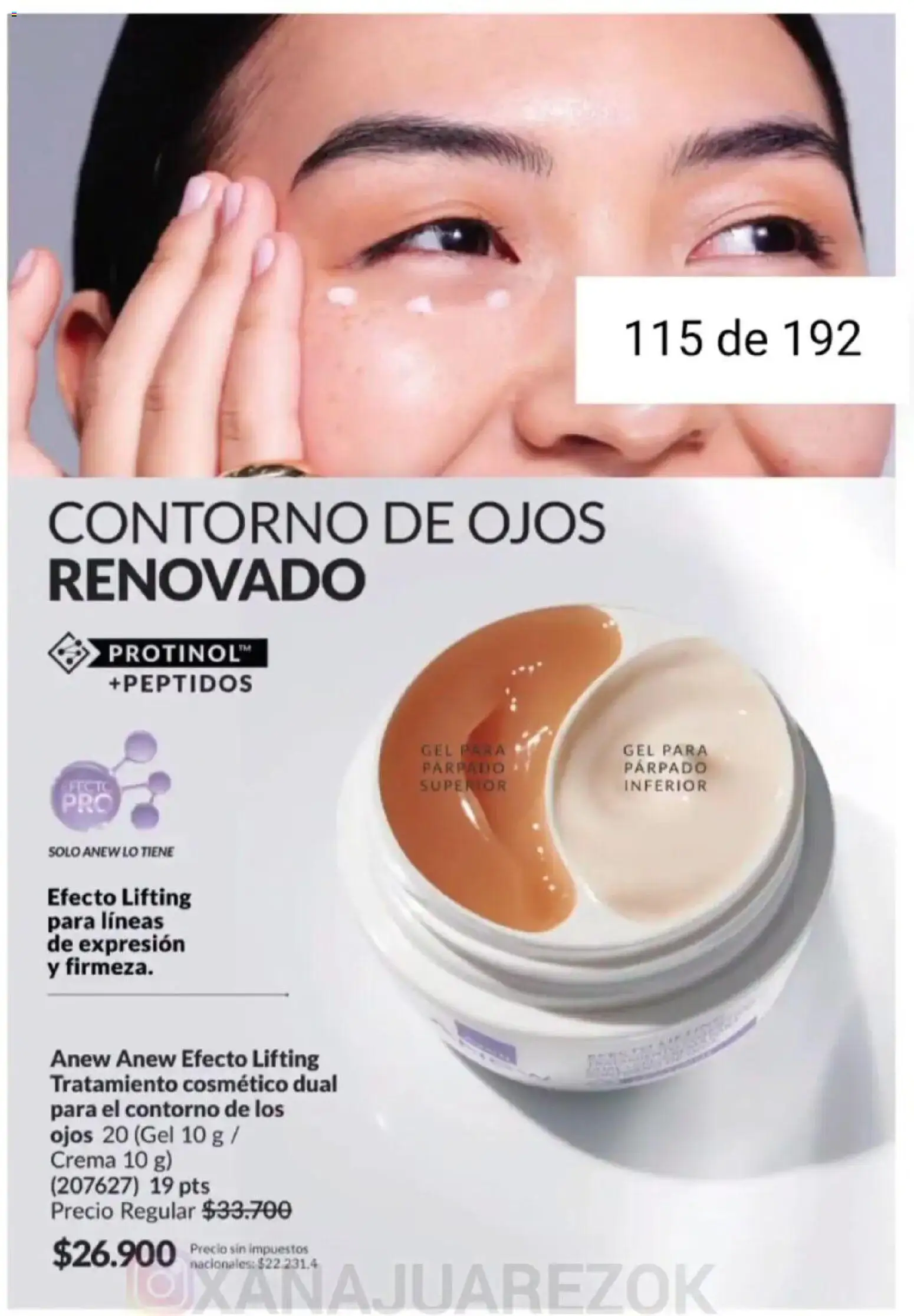 Avon - Campaña 3/2026 │ válido desde el 01.03.2026 | Página: 111 | Productos: Contorno de ojos, Contorno, Crema