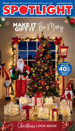 Spotlight Christmas Look Book preview  - valid from 15.10.2025