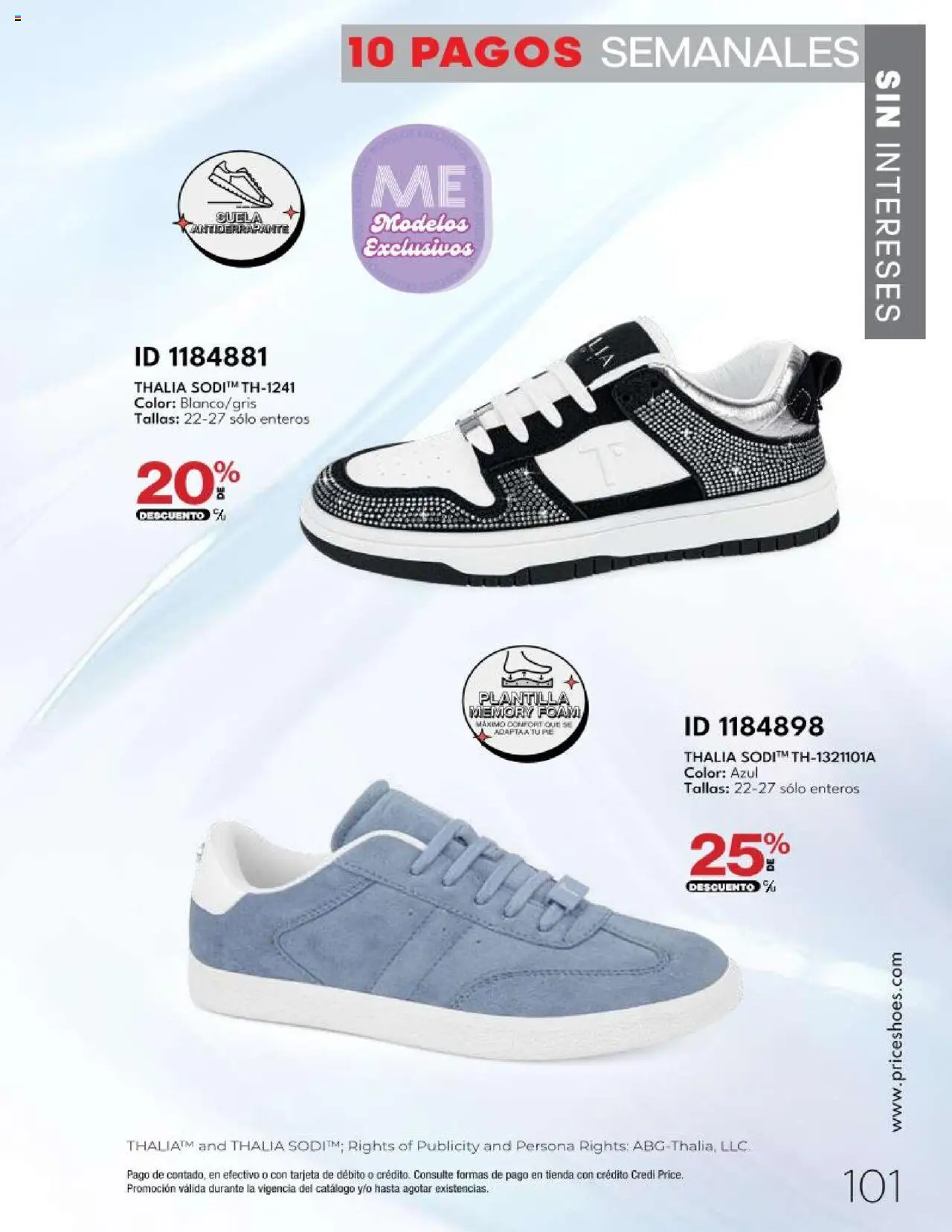 Nuevas ofertas de Price Shoes válidas en toda la República Mexicana desde el 14.10.2025. ¡Encuentra las mejores ofertas en Price Shoes - Catálogo - 10 Pagos sin Intereses! | Página: 101