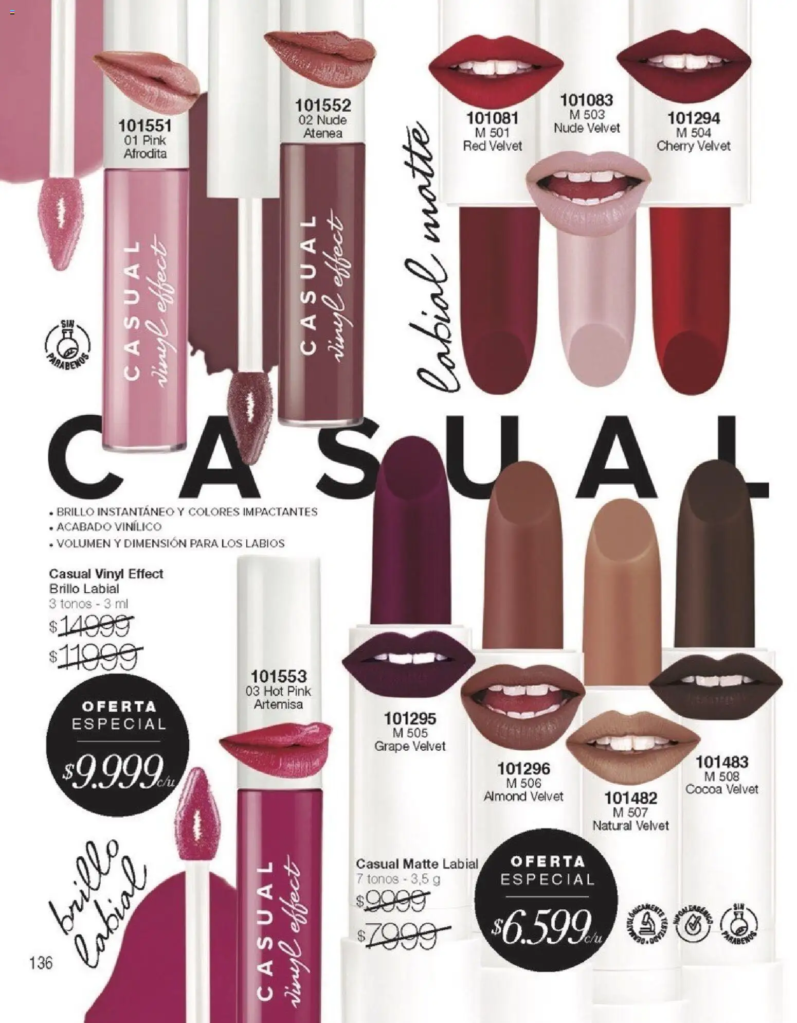 Violetta catálogo │ válido desde el 01.02.2026 | Página: 136 | Productos: Brillo, Vinílico