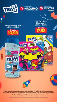 Nagumo - Ofertas Trá Lá Lá - Pré-Visualização do folheto da loja Nagumo, válido de 28.01.2026