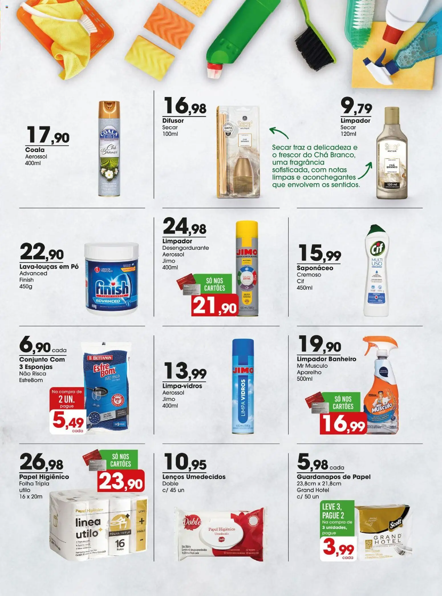 Zaffari Folheto - válido de 16.12.2025 | Página: 21 | Produtos: Pó, Chá, Saponáceo, Limpa vidros