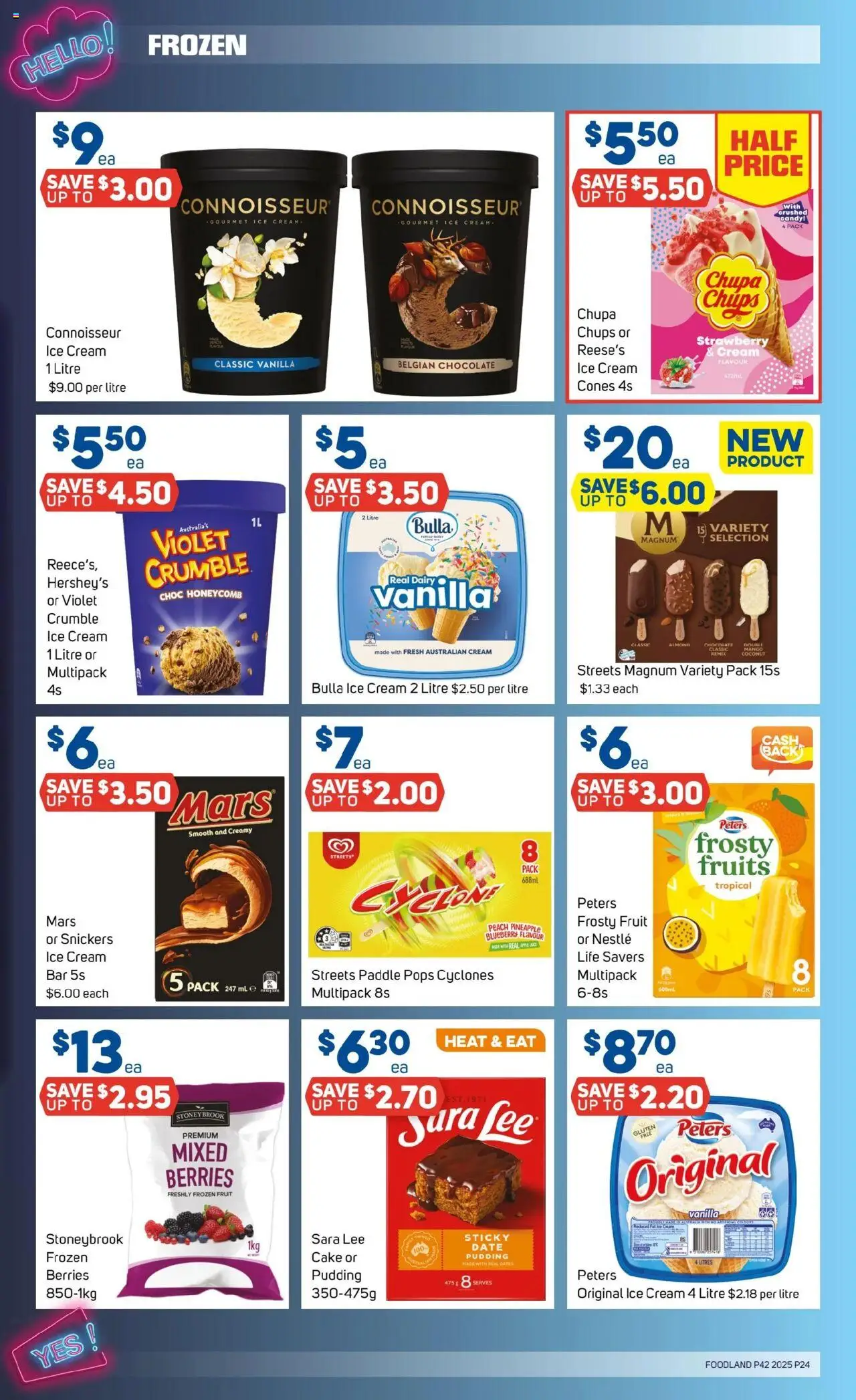 Foodland catalogue - valid from 22.10.2025 | Page: 24 | Products: Dairy, Chocolate, Cream, Mango