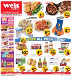 Preview of Weis weekly ads valid from 19.03.2026