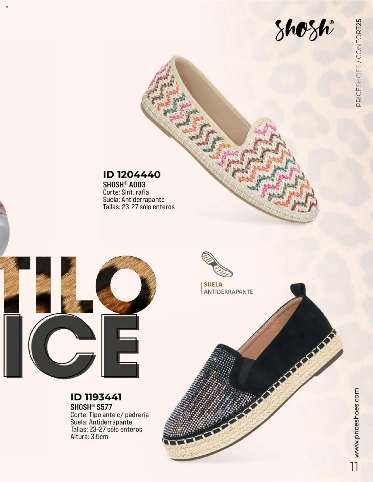 Nuevas ofertas de Price Shoes válidas en toda la República Mexicana desde el 10.02.2025. ¡Encuentra las mejores ofertas en Price Shoes catálogo Confort! | Página: 11