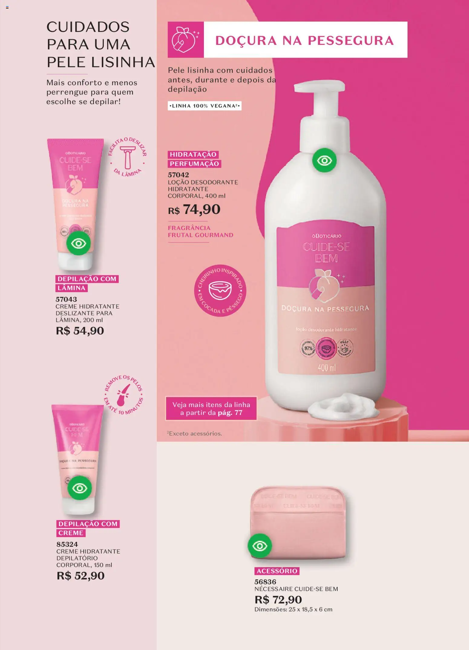 O Boticário Folheto - válido de 02.03.2026 | Página: 81 | Produtos: Fragrância, Desodorante, Necessaire, Creme