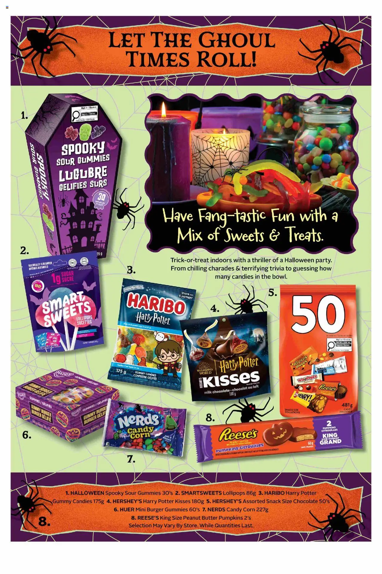 Rexall flyer valid from 19.09.2025 | Page: 8 | Products: Candies, Milk, Butter, Chocolate