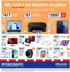Preview of Officeworks  Catalogue  - valid from 07.08.2025