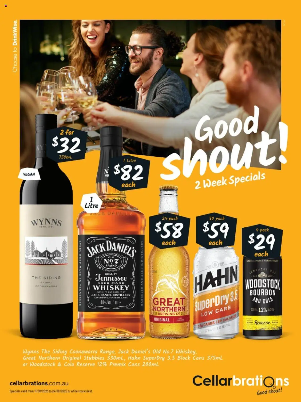 Cellarbrations catalogue - valid from 11.08.2025 | Page: 1 | Products: Bourbon, Whiskey