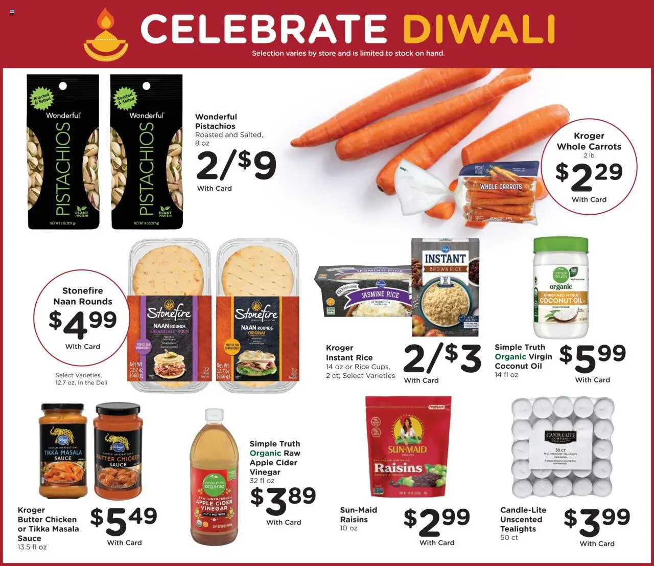 Fred Meyer Weekly Ad - valid from 08.10.2025 | Page: 18 | Products: Vinegar, Coconut Oil, Butter, Raisins