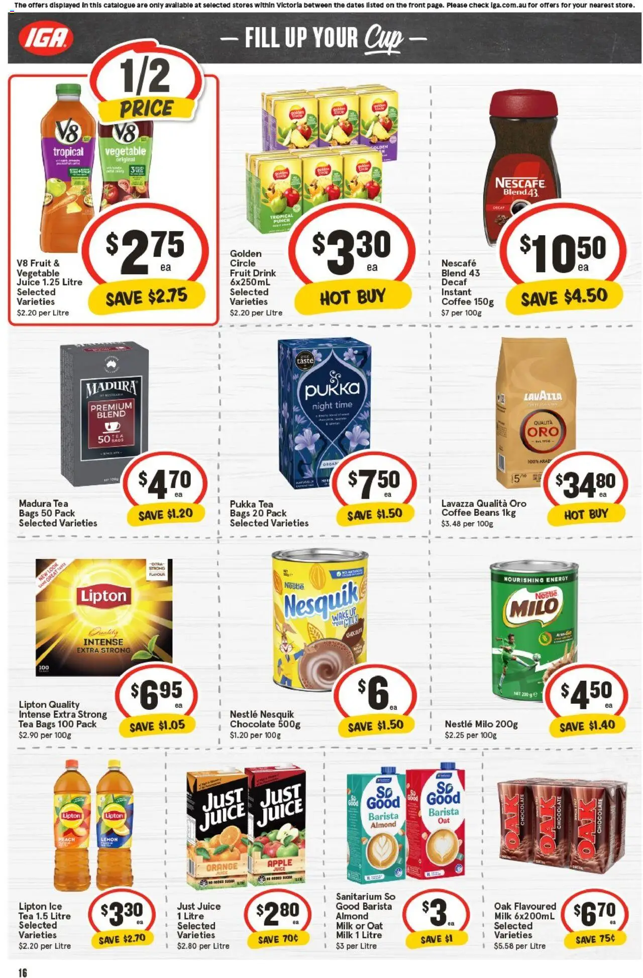 IGA catalogue - valid from 01.10.2025 | Page: 18 | Products: Gate, Light, Cereal, Cream